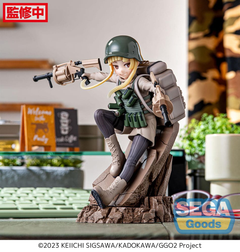 Sword Art Online Alternative: Gun Gale Online II Luminasta Statua in PVC Fukaziroh 17 cm