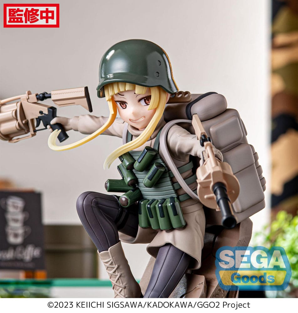 Sword Art Online Alternative: Gun Gale Online II Luminasta Statua in PVC Fukaziroh 17 cm