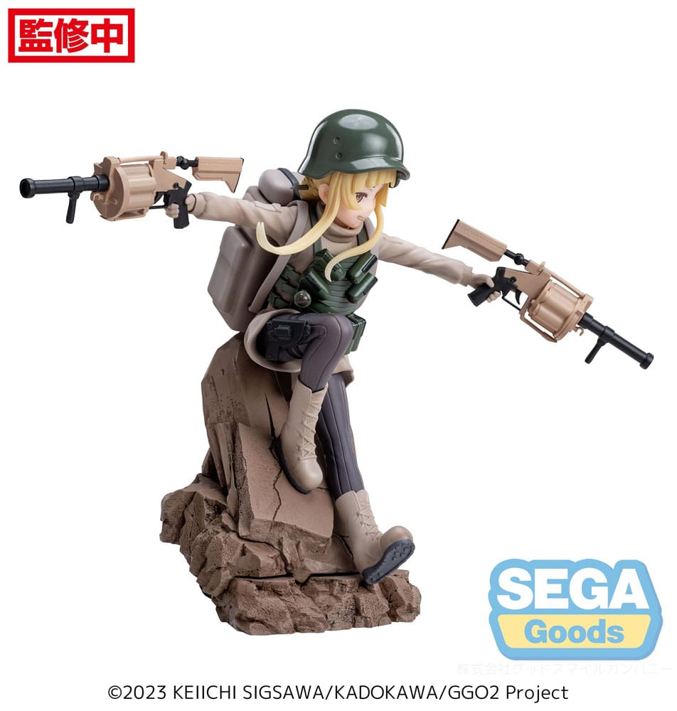 Sword Art Online Alternative: Gun Gale Online II Luminasta Statua in PVC Fukaziroh 17 cm
