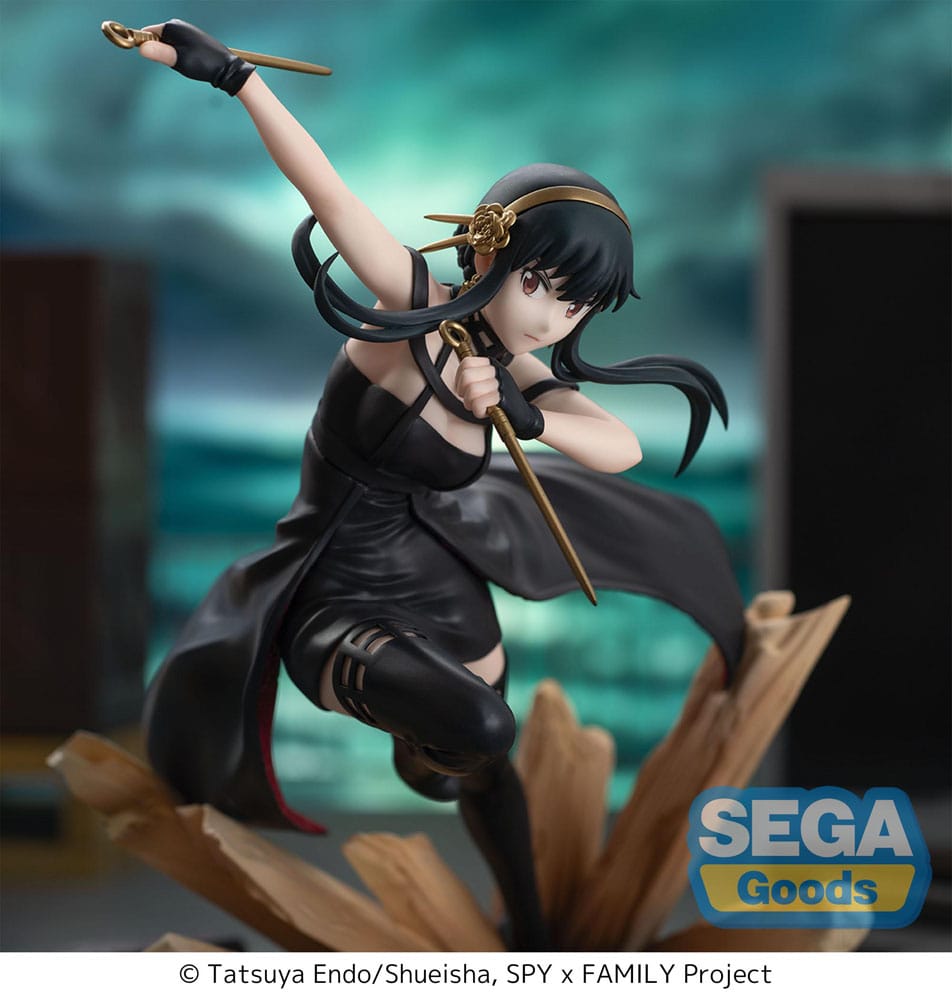 Statua in PVC Luminasta Spy x Family Yor Forger Thorn Princess missione estesa 19 cm