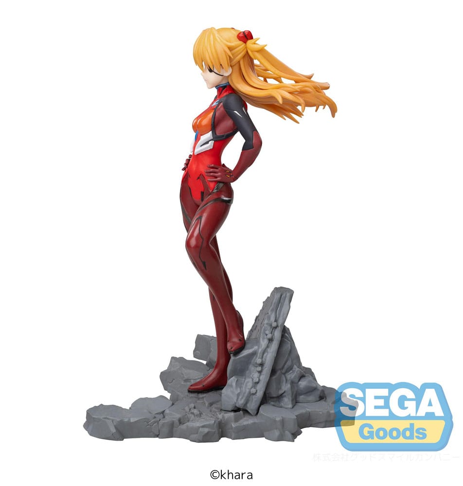 Evangelion: 3.0+1.0 Thrice Upon a Time Luminasta PVC Statue Asuka Shikinami Langley Vignetteum 30th Anniversary Ver. 23 cm