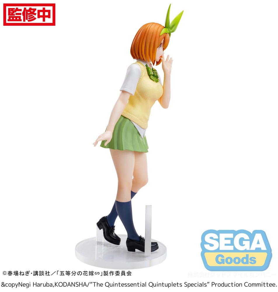 Statua in PVC Luminasta di Yotsuba Nakano, serie speciale The Quintessential Quintuplets, 20 cm