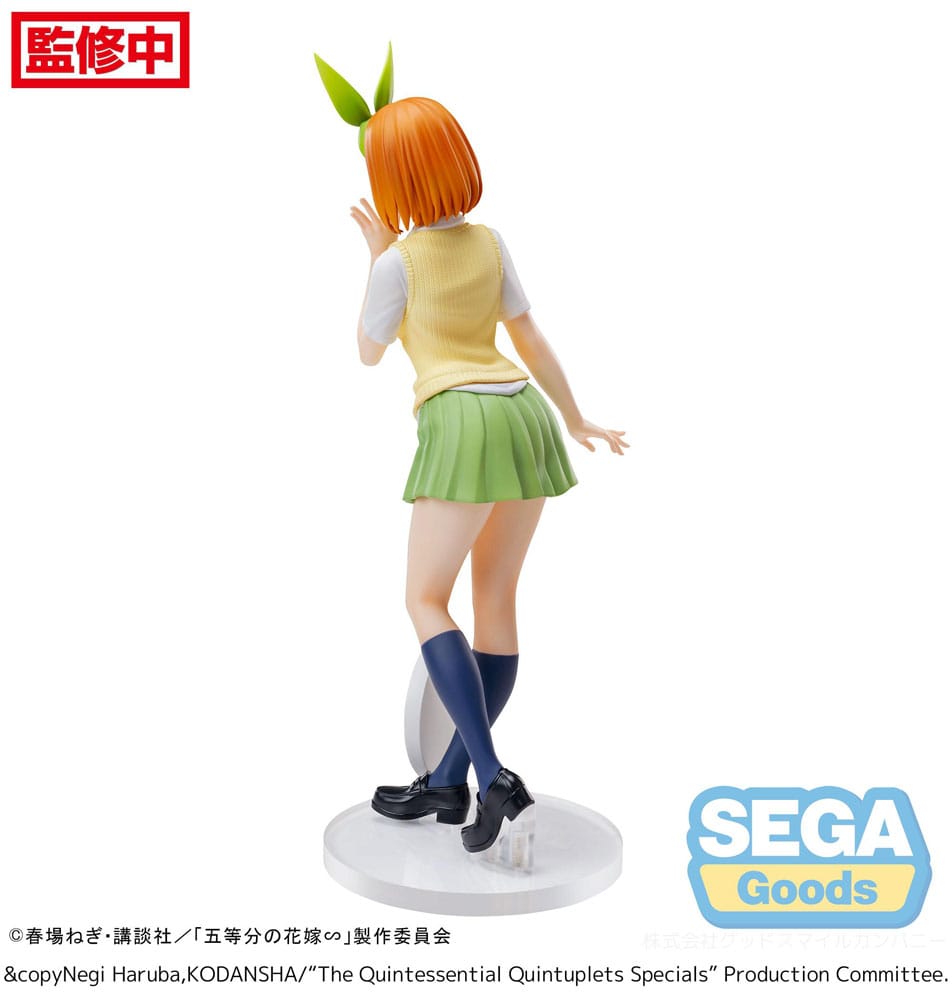 Statua in PVC Luminasta di Yotsuba Nakano, serie speciale The Quintessential Quintuplets, 20 cm