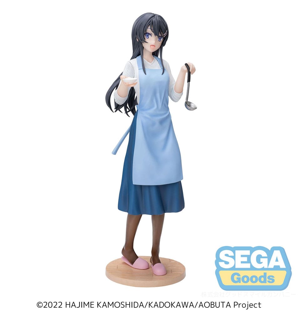 Rascal Does Not Dream of Bunny Girl Senpai Luminasta Statua in PVC Mai Sakurajima Grembiule 14 cm