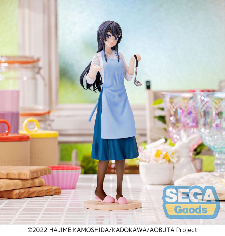 Rascal Does Not Dream of Bunny Girl Senpai Luminasta Statua in PVC Mai Sakurajima Grembiule 14 cm