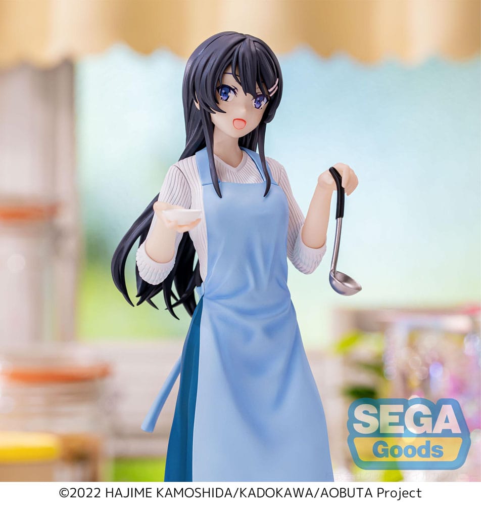 Rascal Does Not Dream of Bunny Girl Senpai Luminasta Statua in PVC Mai Sakurajima Grembiule 14 cm