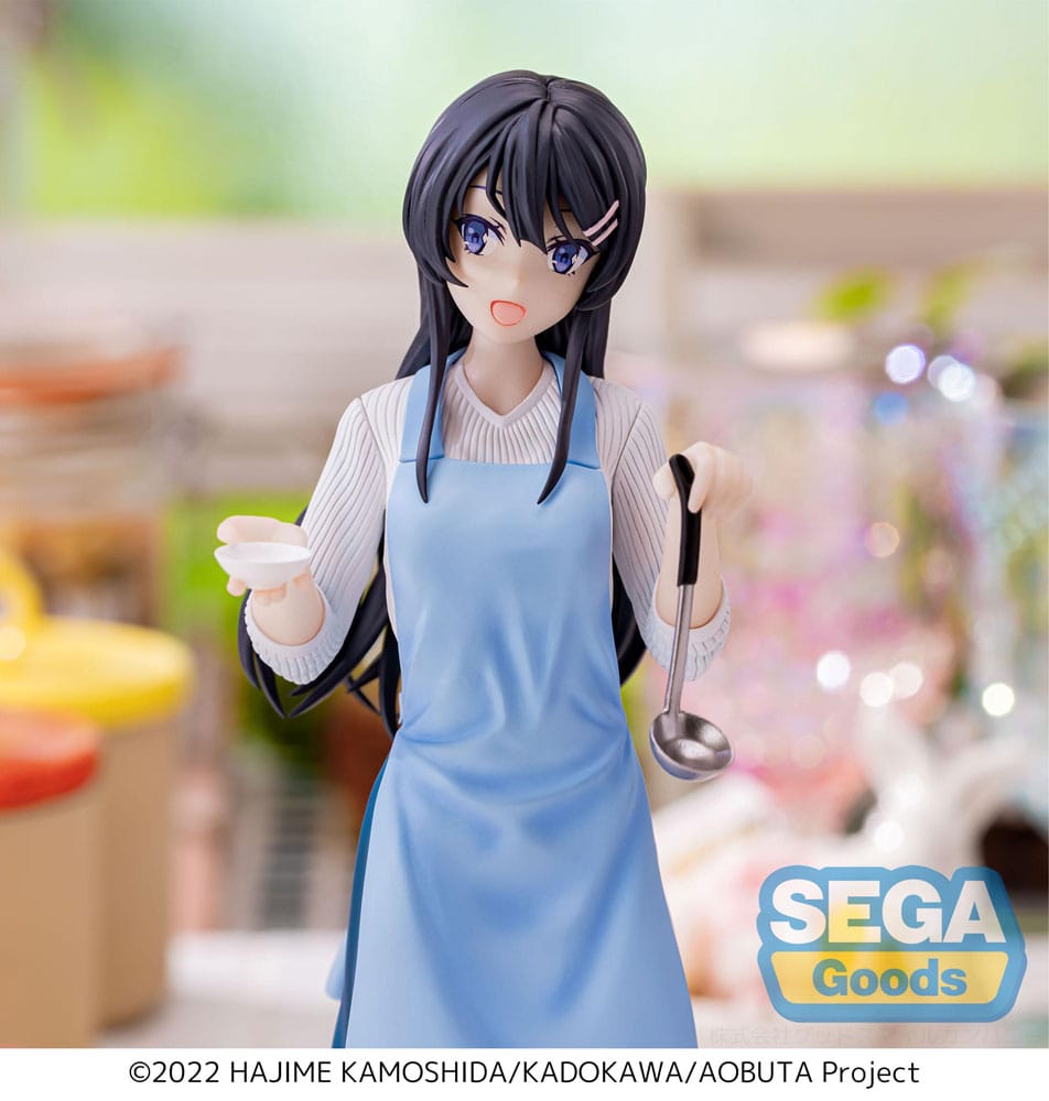 Rascal Does Not Dream of Bunny Girl Senpai Luminasta Statua in PVC Mai Sakurajima Grembiule 14 cm