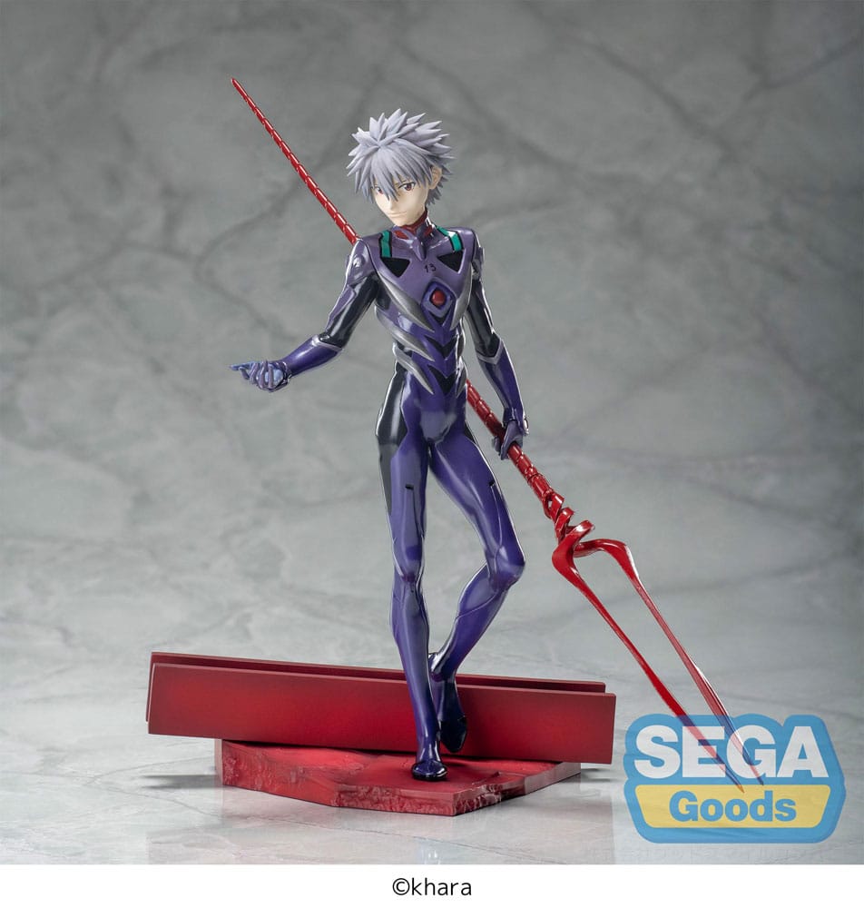 Evangelion: 3.0+1.0 Thrice Upon a Time Luminasta Statua in PVC Kaworu Nagisa x Lancia di Longino 21 cm