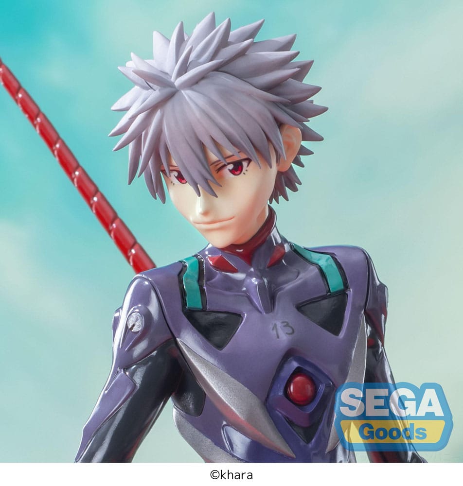 Evangelion: 3.0+1.0 Thrice Upon a Time Luminasta Statua in PVC Kaworu Nagisa x Lancia di Longino 21 cm