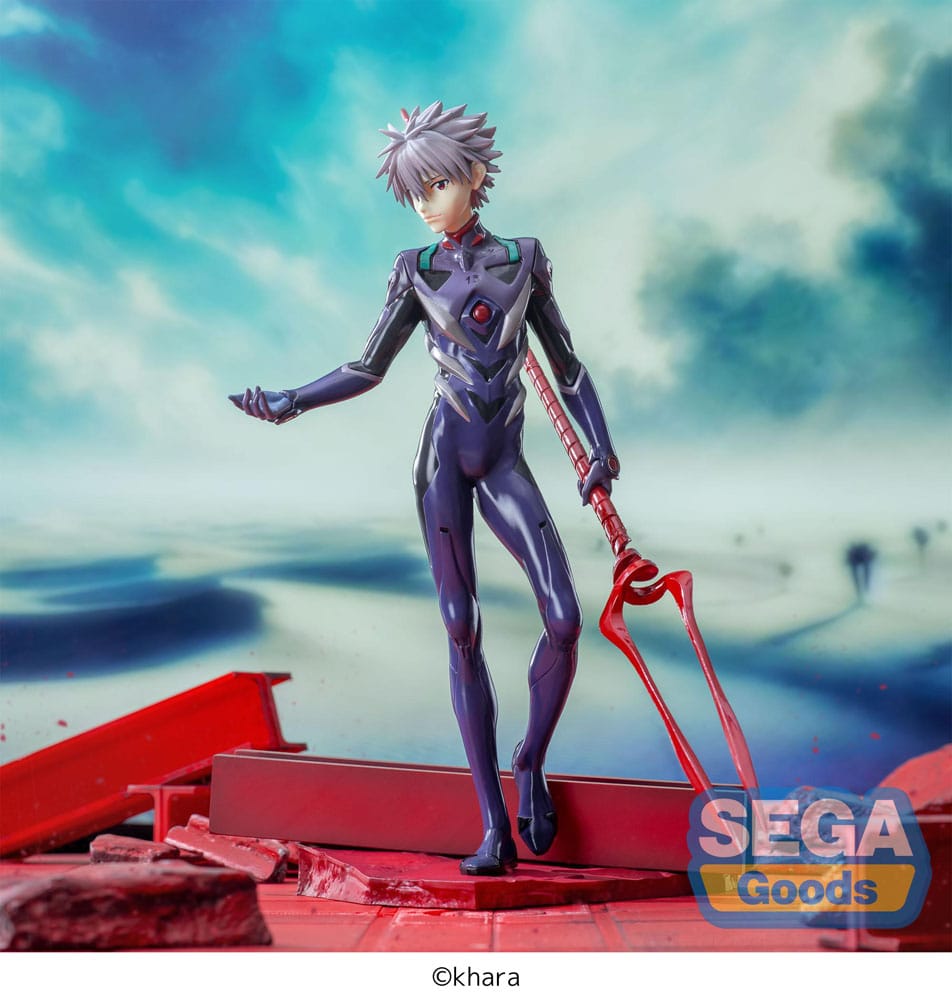 Evangelion: 3.0+1.0 Thrice Upon a Time Luminasta Statua in PVC Kaworu Nagisa x Lancia di Longino 21 cm