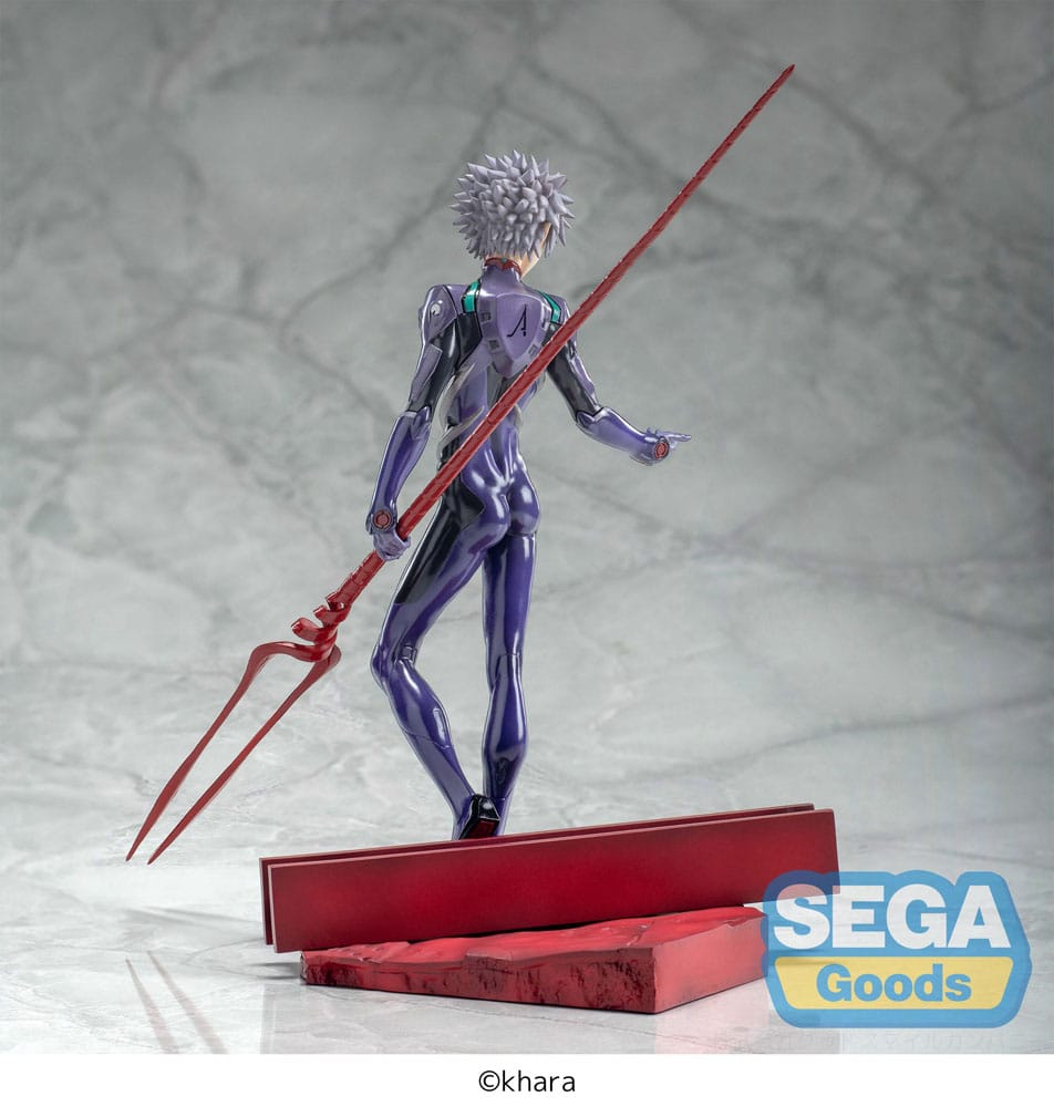 Evangelion: 3.0+1.0 Thrice Upon a Time Luminasta Statua in PVC Kaworu Nagisa x Lancia di Longino 21 cm