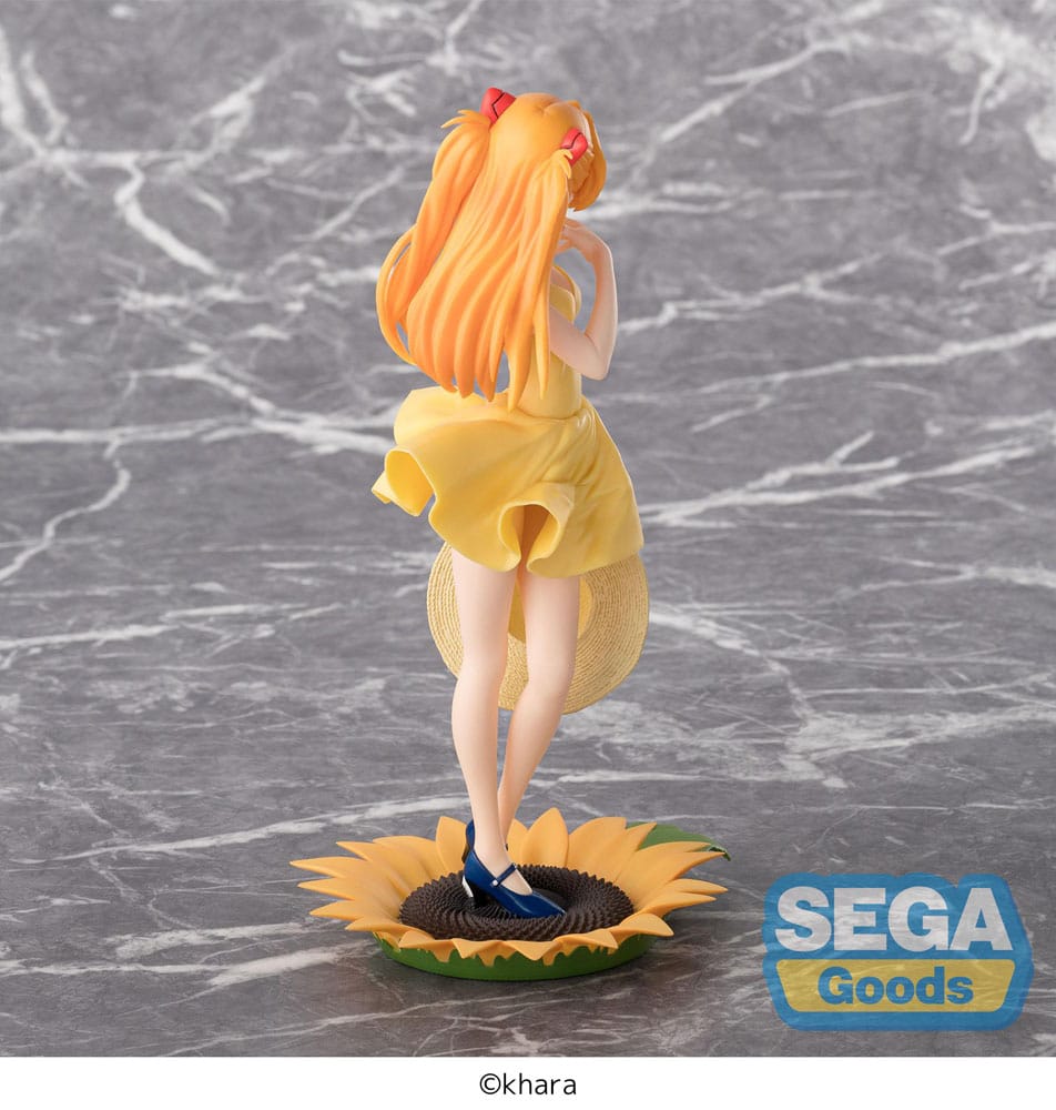 Rebuild of Evangelion Luminasta PVC Statue Asuka Summer Dress Ver. 2 24 cm