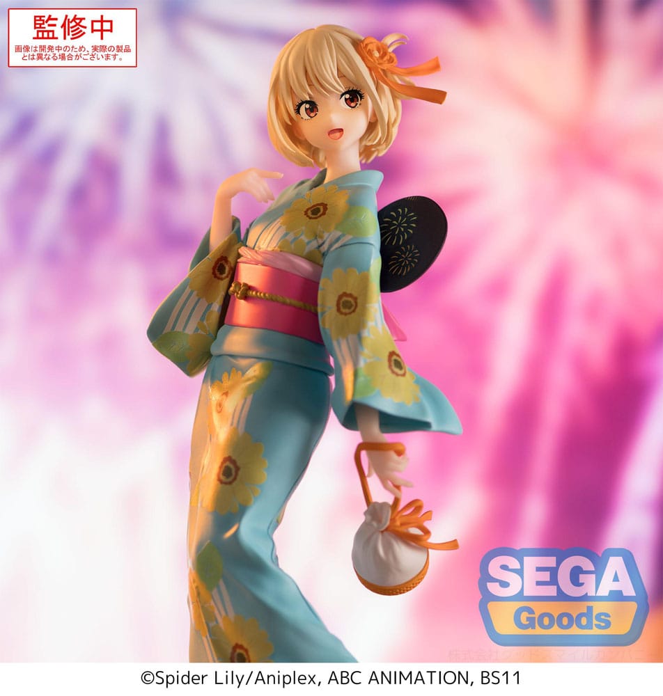 Lycoris Recoil Luminasta PVC Statue Chisato Nishikigi Festival in Yukata 19 cm