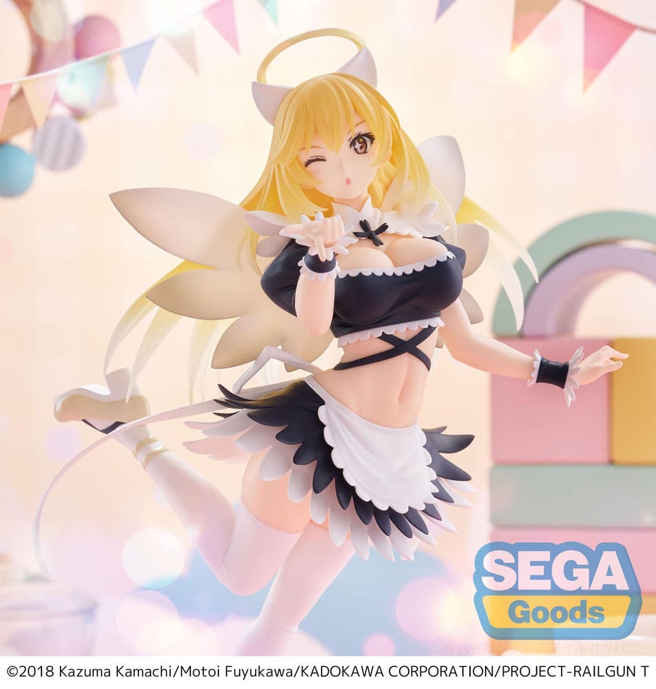 A Certain Scientific Railgun T Luminasta PVC Statue Misaki Shokuhou Fallen Angel Maid 20 cm