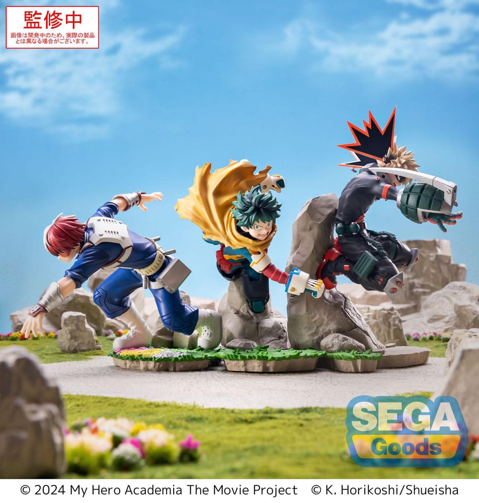 My Hero Academia: You´re Next Xross Link Anime PVC Statue Izuku Midoriya Vol. 2 15 cm