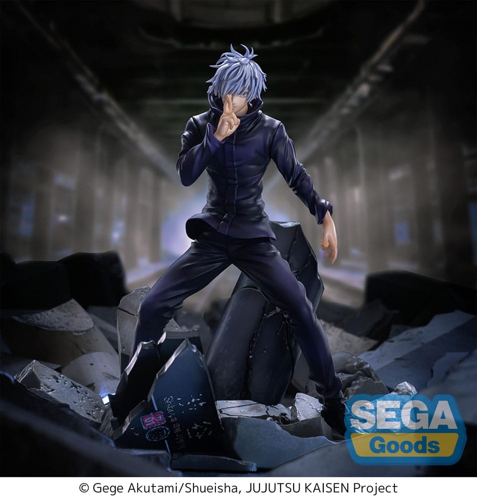 Jujutsu Kaisen Figurizm Luminasta PVC Statue Shibuya Incident Satoru Gojo Unlimited Void 21 cm