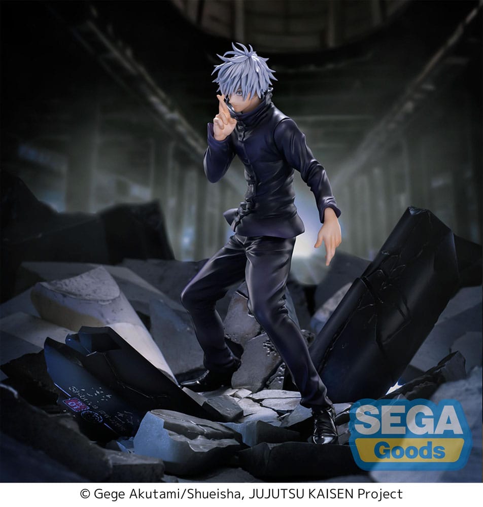 Jujutsu Kaisen Figurizm Luminasta PVC Statue Shibuya Incident Satoru Gojo Unlimited Void 21 cm