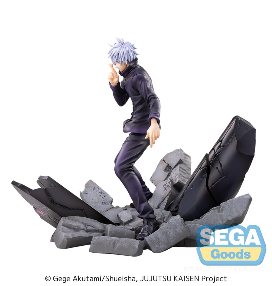 Jujutsu Kaisen Figurizm Luminasta PVC Statue Shibuya Incident Satoru Gojo Unlimited Void 21 cm