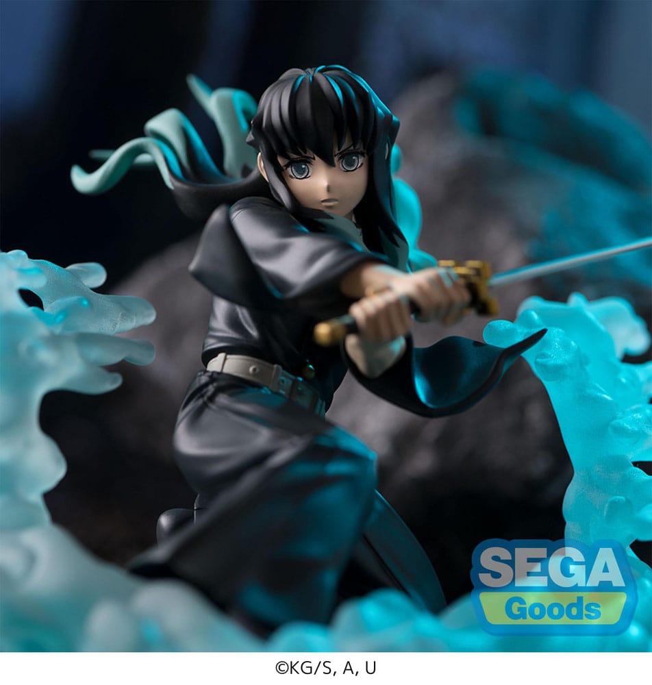 Demon Slayer: Kimetsu no Yaiba Xross Link Anime PVC Statue Muichiro Tokito Hashira Training Arc 11 cm