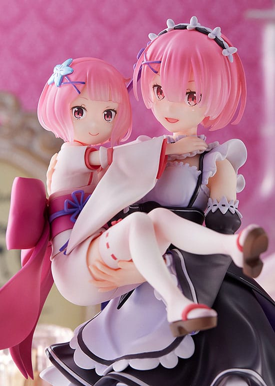Re:Zero Starting Life in Another World Statua in PVC 1/7 Ram e Ram dell'infanzia 23 cm