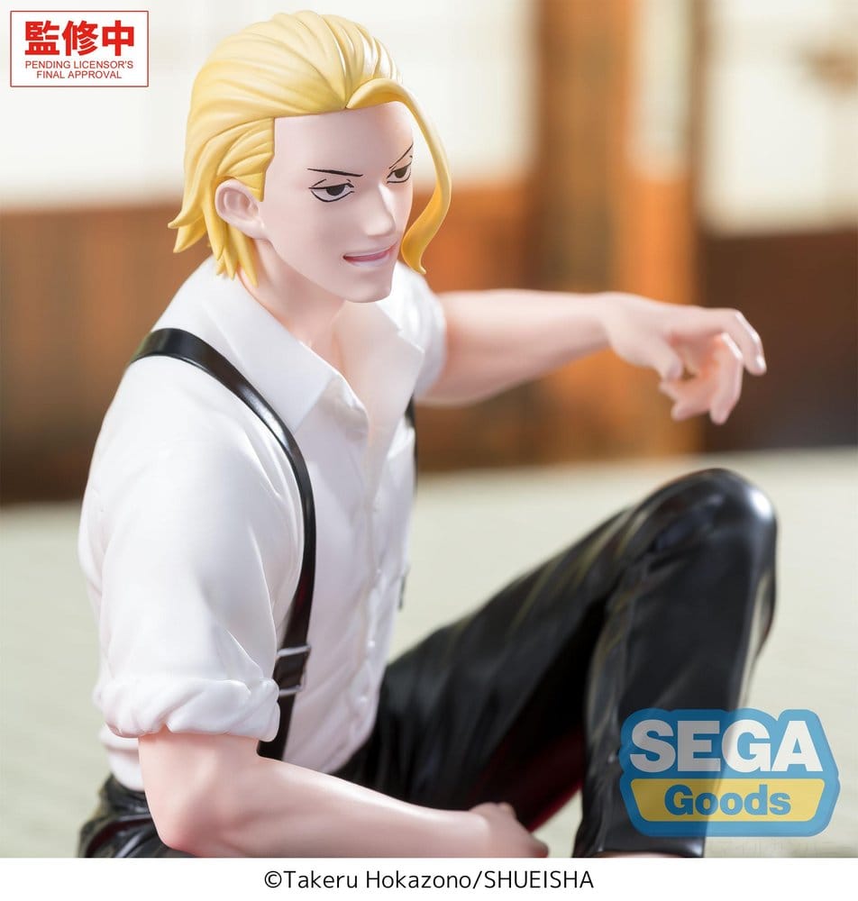 Kagurabachi Premium Perching PVC Statue Togo Shiba 11 cm