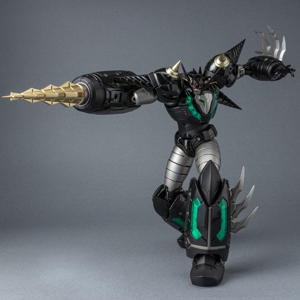 Getter Robo Armageddon Diecast Action Figure Riobot Shin Getter Dragon Black Ver. 21 cm
