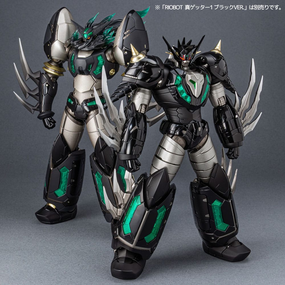 Getter Robo Armageddon Diecast Action Figure Riobot Shin Getter Dragon Black Ver. 21 cm
