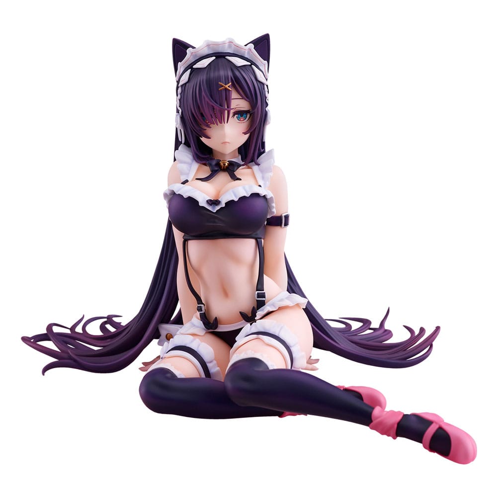 Statua originale in PVC Cat Maid da 15 cm