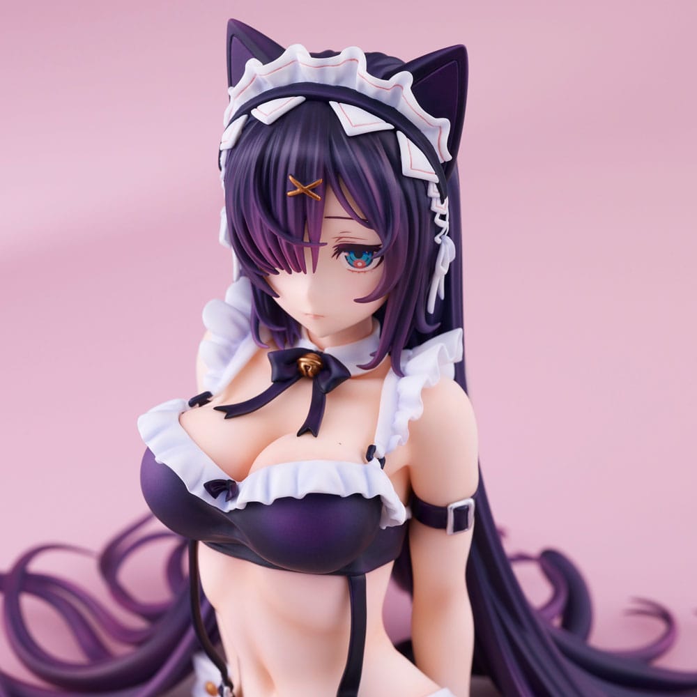 Statua originale in PVC Cat Maid da 15 cm