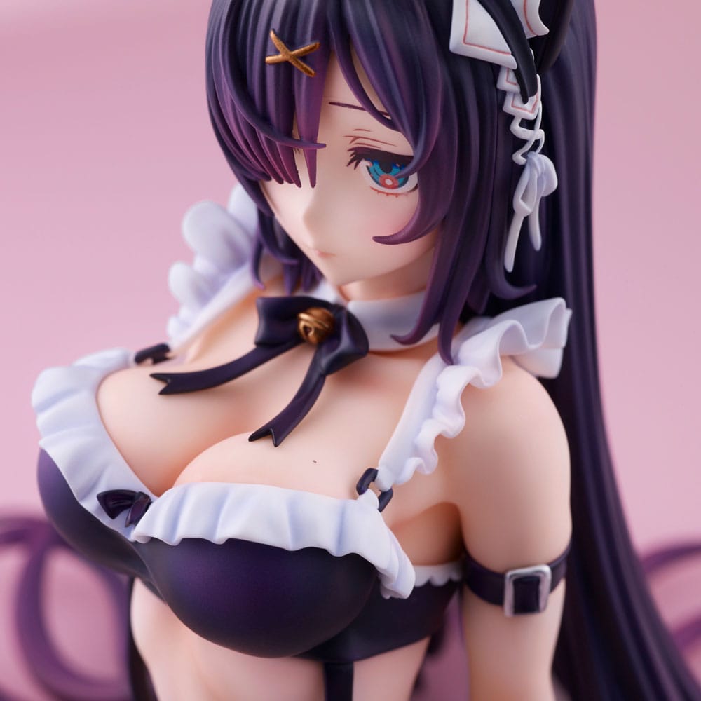 Statua originale in PVC Cat Maid da 15 cm