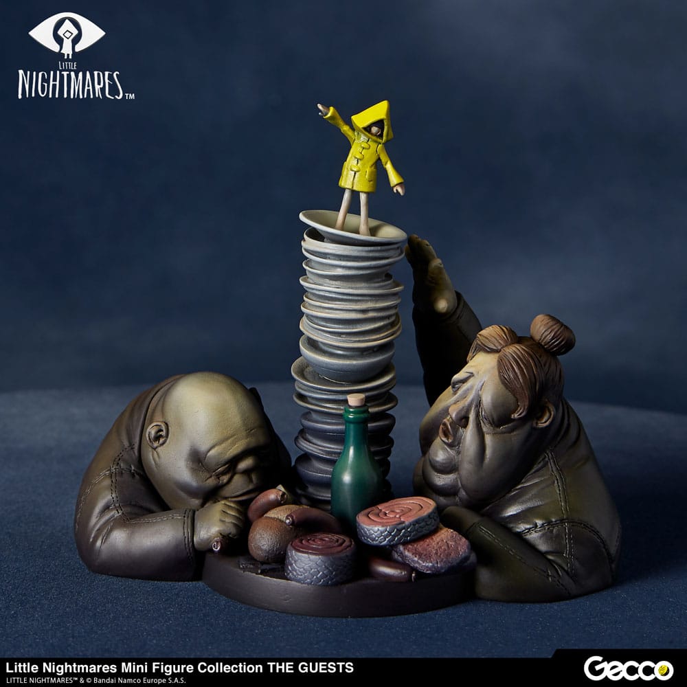 Little Nightmares Statua PVC Gli Ospiti 8 cm