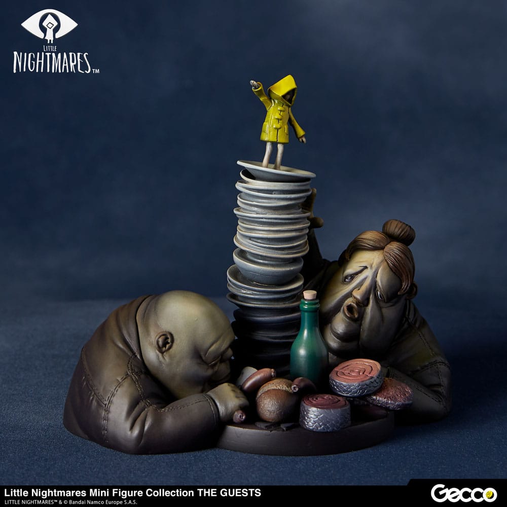 Little Nightmares Statua PVC Gli Ospiti 8 cm