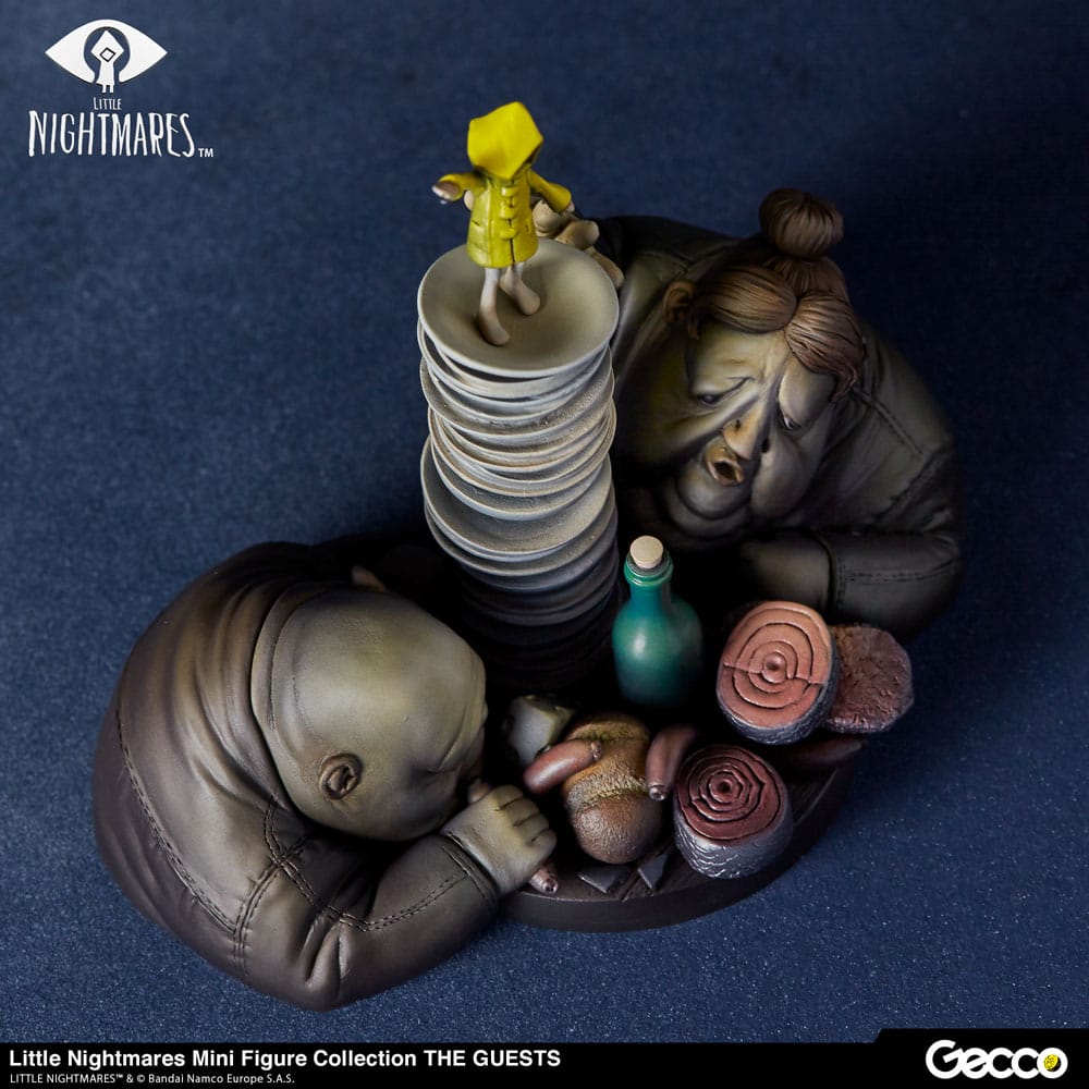 Little Nightmares Statua PVC Gli Ospiti 8 cm