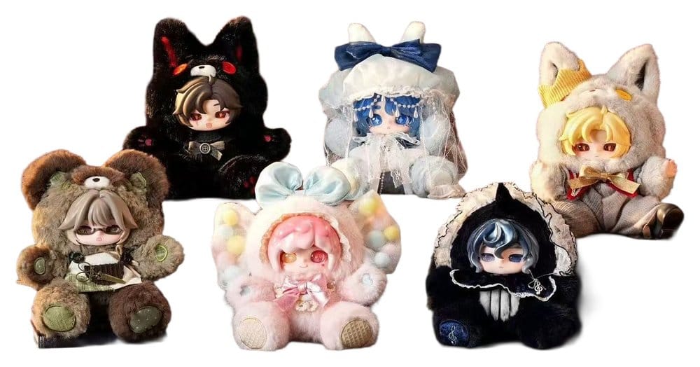 ANTOO Wonderland Mini Figures 4-Pack Furry 20 cm Blind Box