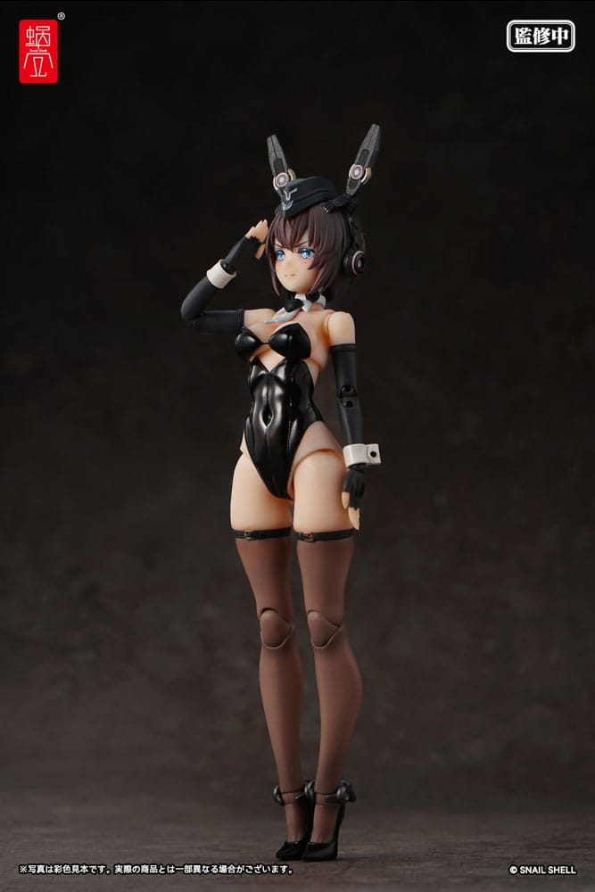 Original Character Action Figure Kit 1/12 RA-03 Panzer Bunny Anneliese 16 cm