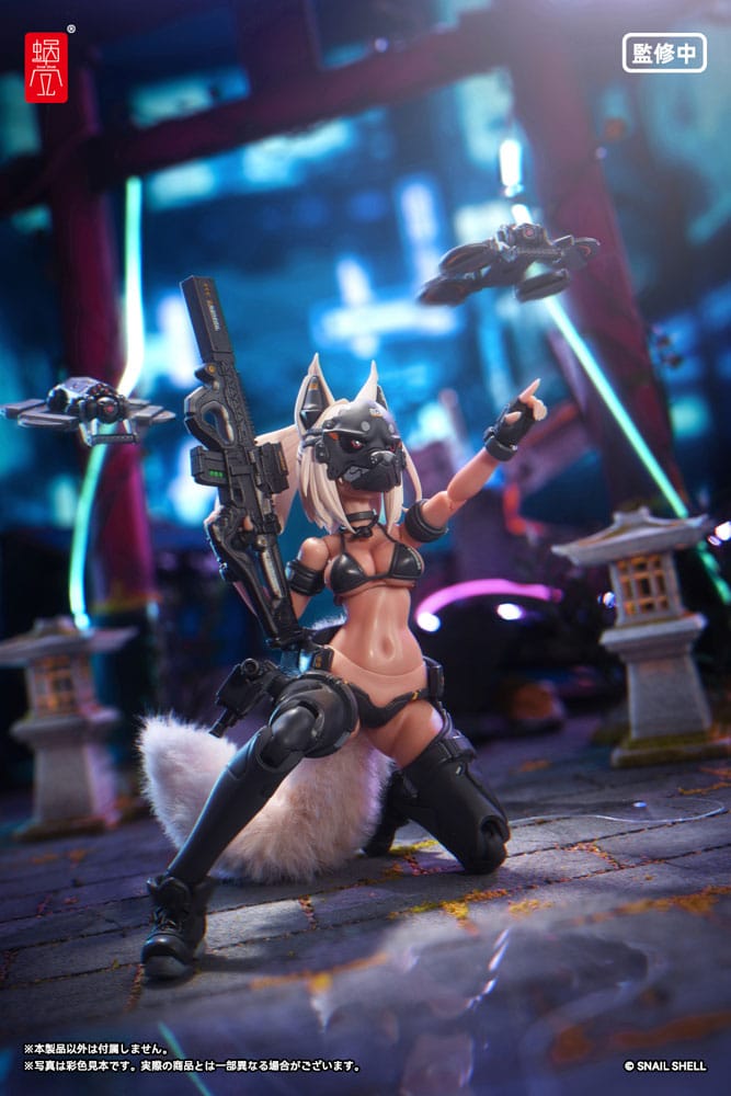 Original Character Action Figure Kit 1/12 RA-04 Kitsunebi Senki Honoka Swimsuit Ver. 15 cm