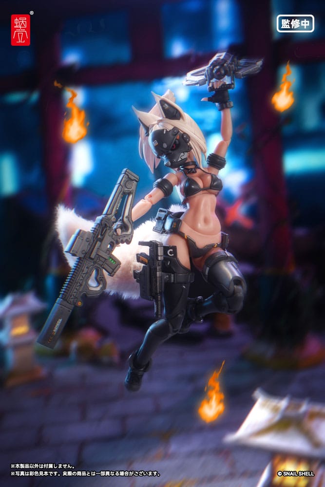 Original Character Action Figure Kit 1/12 RA-04 Kitsunebi Senki Honoka Swimsuit Ver. 15 cm