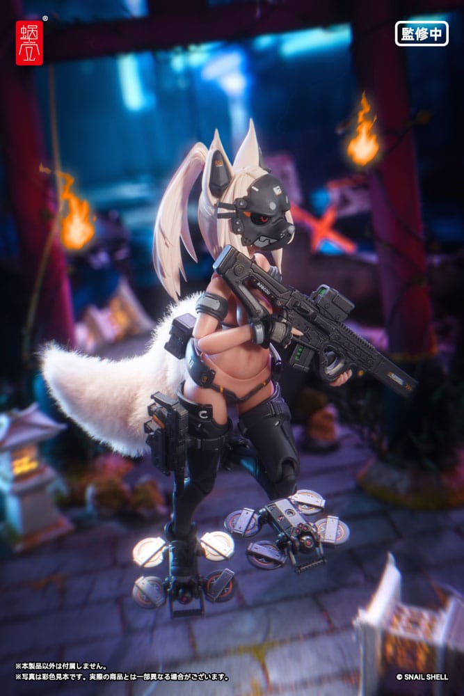 Original Character Action Figure Kit 1/12 RA-04 Kitsunebi Senki Honoka Swimsuit Ver. 15 cm