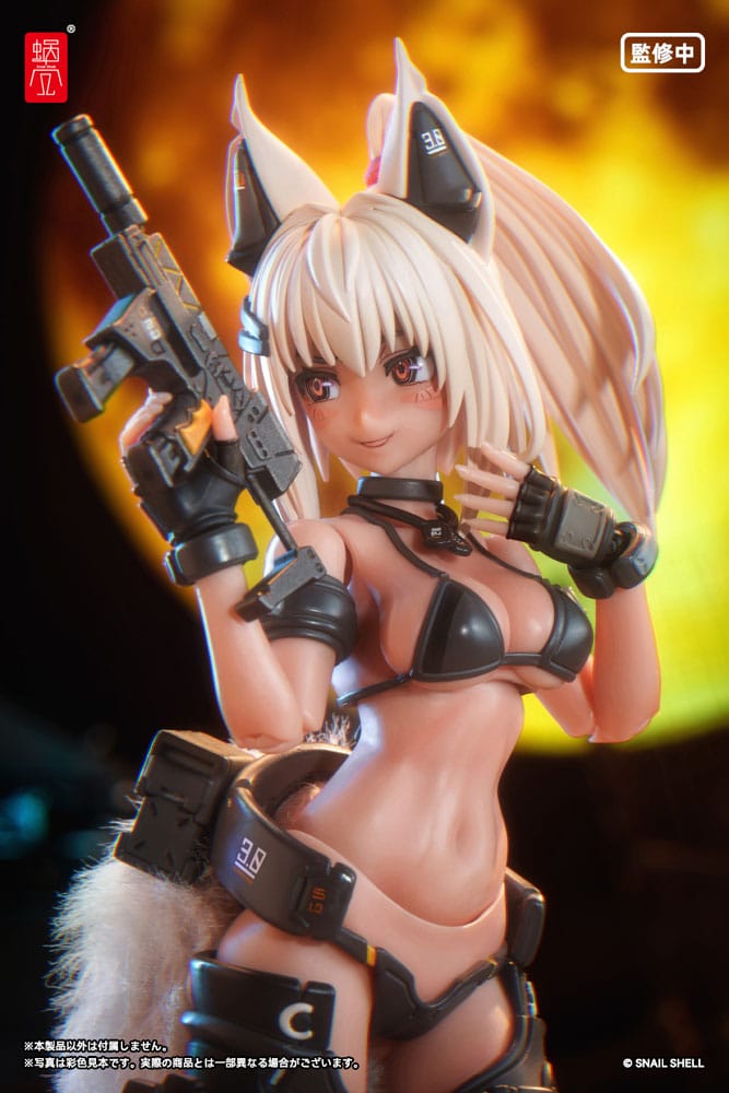 Original Character Action Figure Kit 1/12 RA-04 Kitsunebi Senki Honoka Swimsuit Ver. 15 cm