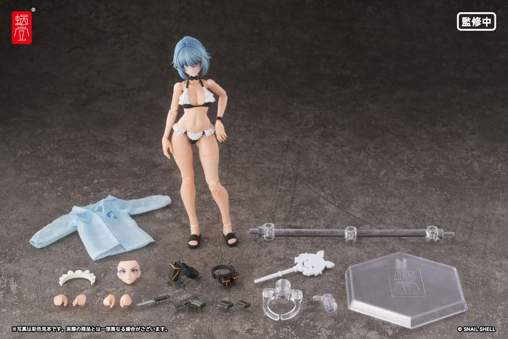 Original Character Action Figure Kit 1/12 RA-02 Kazune Tokiwa Summer Operation Ver. 15 cm