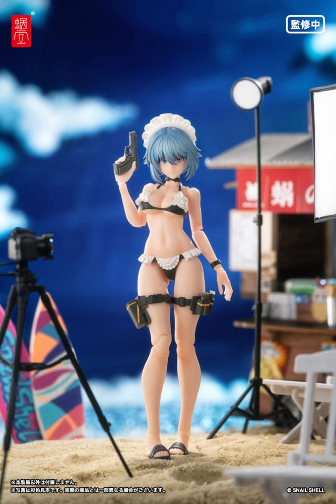 Original Character Action Figure Kit 1/12 RA-02 Kazune Tokiwa Summer Operation Ver. 15 cm