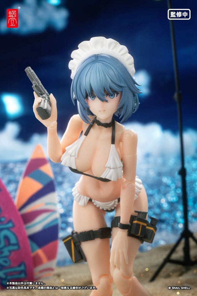 Original Character Action Figure Kit 1/12 RA-02 Kazune Tokiwa Summer Operation Ver. 15 cm