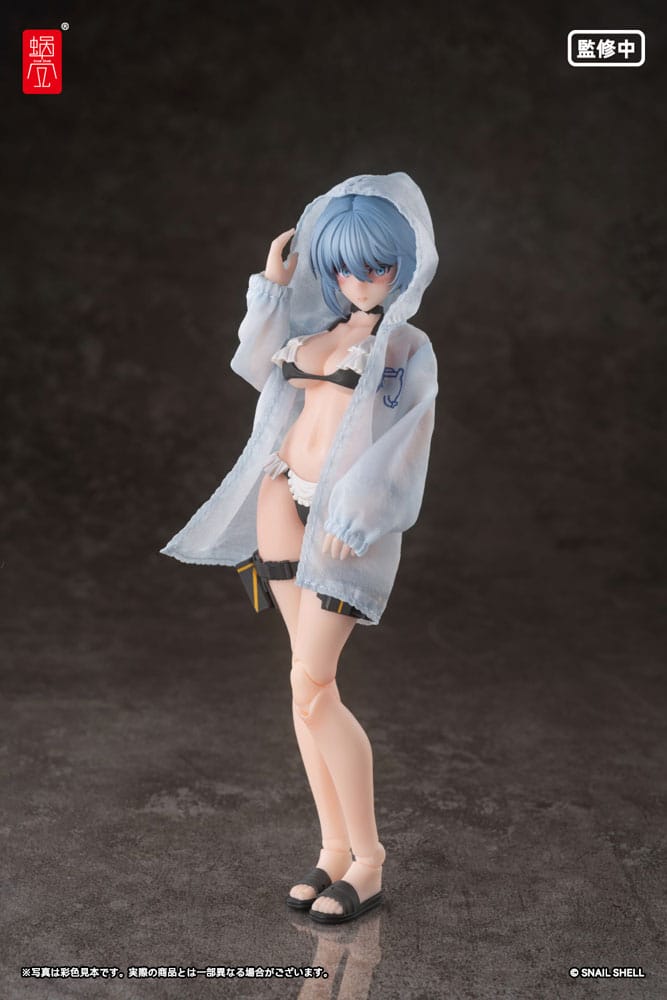 Original Character Action Figure Kit 1/12 RA-02 Kazune Tokiwa Summer Operation Ver. 15 cm