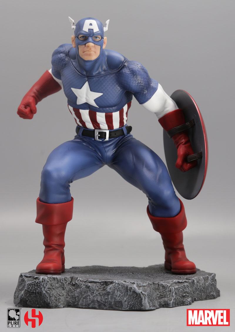 Marvel Comics Civil War Statue 1/8 Captain America 22 cm