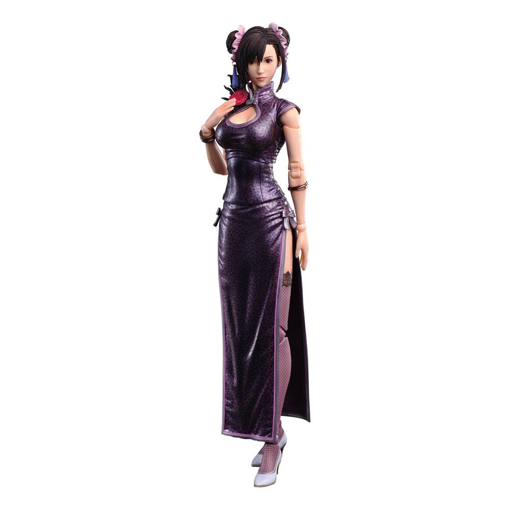 Final Fantasy VII Remake Play Arts Kai Action Figure Tifa Lockhart Abito sportivo Ver. 25 centimetri