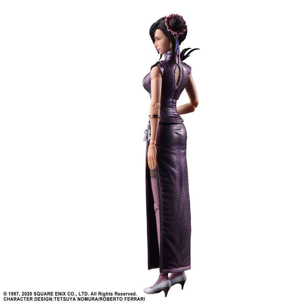 Final Fantasy VII Remake Play Arts Kai Action Figure Tifa Lockhart Abito sportivo Ver. 25 centimetri