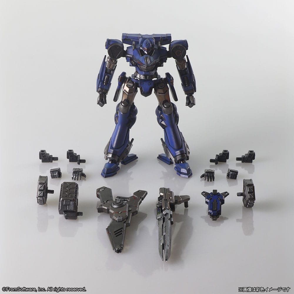 Armored Core Structure Arts Plastic Model Kits 4-Pack Series 1