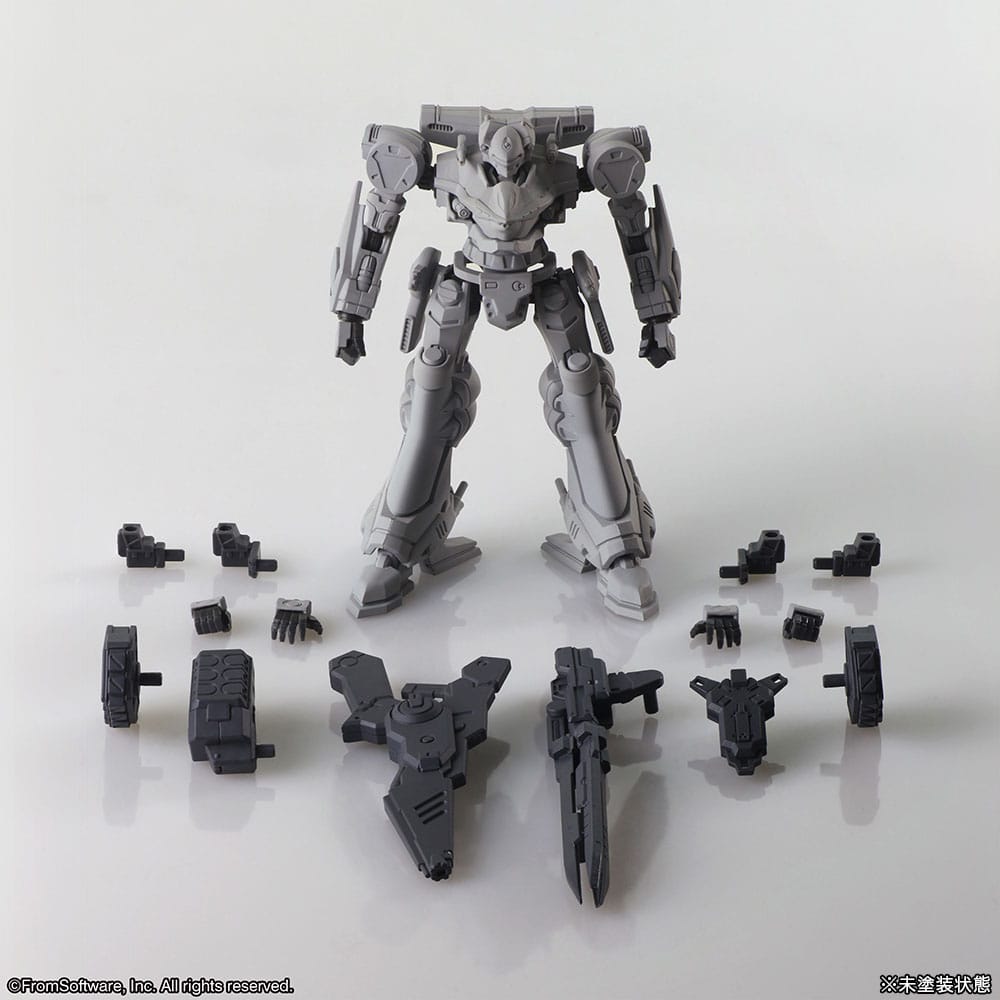 Armored Core Structure Arts Plastic Model Kits 4-Pack Series 1