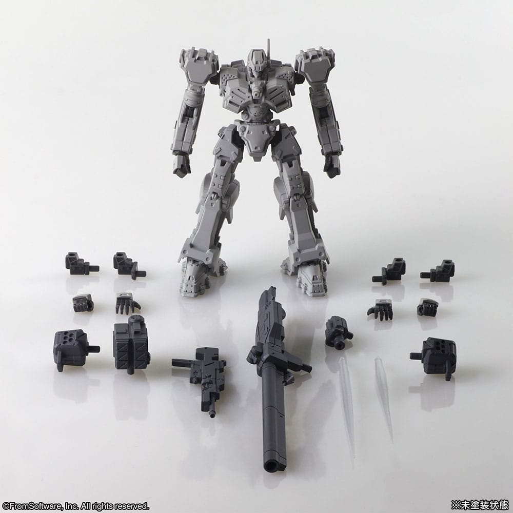 Armored Core Structure Arts Plastic Model Kits 4-Pack Series 1