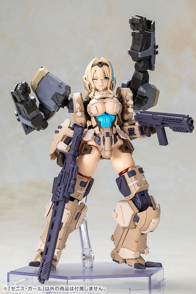 Front Mission Structure Arts Plastic Model Kits Zenith Girl 16 cm
